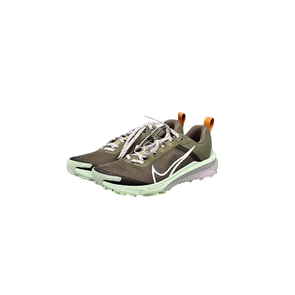 Nike Men's Size 7 US NWOB Kiger 9 Trail Running Shoes Olive/Lilac DR2693-201